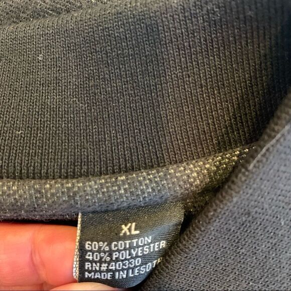 Haggar Mens Collared Argyle Shirt Size XL - Picture 9 of 9